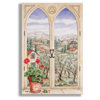 Tuscany Window Scene
