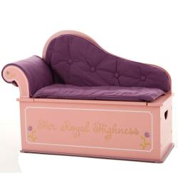 Princess Fainting Couch with Storage