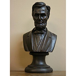 Bronze Finished Bonded Marble Bust of Abraham Lincoln