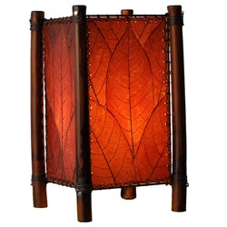 Burgundy Fortune Table Lamp (Philippines)