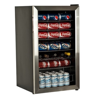 EdgeStar Stainless Steel 103-can Beverage Cooler