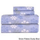 Solid or Print Cotton Heavyweight Flannel Sheet Set