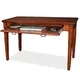 Mission Wooden Laptop Desk with Pullout Compartment - Thumbnail 2