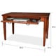 Mission Wooden Laptop Desk with Pullout Compartment - Thumbnail 5
