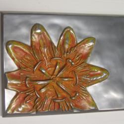 Alex Pagulayan Passiflora Handmade Metal Wall Panel (Philippines)