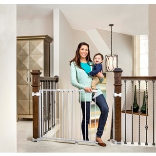 Regalo 2-in-1 Top-of-Stairs Safety Gate