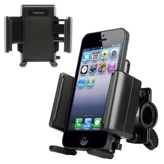 INSTEN Black Universal Bicycle Phone Holder (Pack of 2)