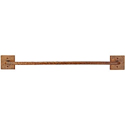 Premier Copper Products 24-inch Hand-hammered Copper Towel Bar