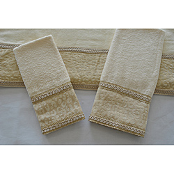 Sherry Kline Natural Cheetah Decorative 3-piece Towel Set