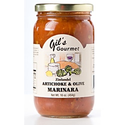 Gil's Gourmet Hearty Artichoke and Olive Marinara Sauce (Set of 3)