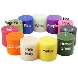 3x3 Inch Pillar Candles (Pack of 12)