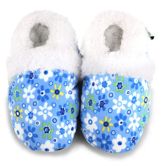 Blue Flower Soft Sole Baby Shoes