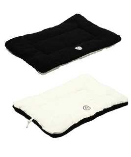Pet Life 'Eco-Paw' Dual Sided Reversible Black/ White Pet Bed