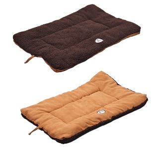 Pet Life Eco Paw Reversible Brown / Cocoa Pet Bed