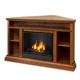 Real Flame Oak Finish 50.75 in. L x 30.5 in. D x 33.125 in. H Gel Corner Fireplace