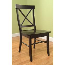 Simple Living Easton Crossback Rubber Wood Chair