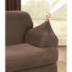 Sure Fit Stretch T-Cushion 2-piece Loveseat Slipcover - Thumbnail 5