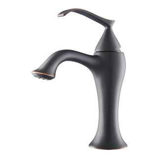 KRAUS Ventus Single Hole Single-Handle Bathroom Faucet in Oil Rubbed Bronze