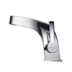 KRAUS Typhon Single Hole Single-Handle Bathroom Faucet with Matching Pop-Up Drain and Overflow in Chrome - Thumbnail 3