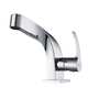 KRAUS Typhon Single Hole Single-Handle Bathroom Faucet with Matching Pop-Up Drain and Overflow in Chrome - Thumbnail 1