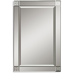 Uttermost Emberlynn Etched Bevel Framed Mirror