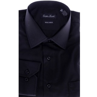 Men's Modern-Fit Dress Shirt, Black