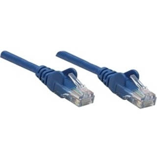 Intellinet Patch Cable, Cat5e, UTP, 14', Blue