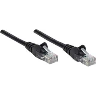 Intellinet Patch Cable, Cat5e, UTP, 25', Black