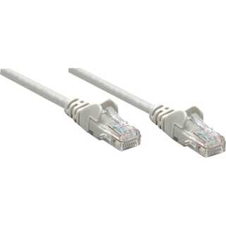 Intellinet Patch Cable, Cat5e, UTP, 25', Gray