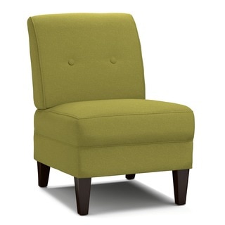 Portfolio Engle Apple Green Linen Armless Chair