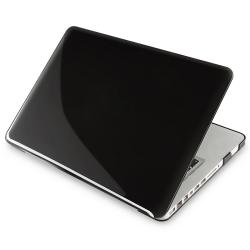INSTEN Black Snap-on Rubber Coated Laptop Case Cover for Apple MacBook Pro