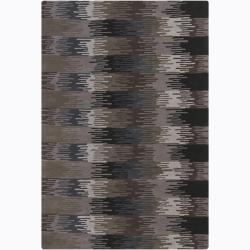Artist's Loom Hand-tufted Contemporary Geometric Wool Rug (7'9x10'6)