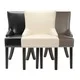 Safavieh Loire Leather Nailhead Dining Chairs (Set of 2)