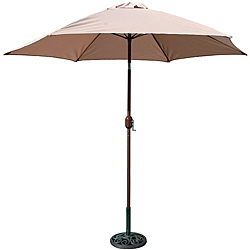 TropiShade 9-foot High Natural Umbrella Shade