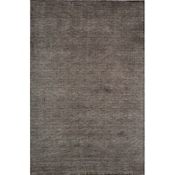 Loft Studio Charcoal Hand-Loomed Wool Rug (9'6 x 13'6)