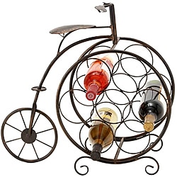 Casa Cortes 7-bottle Artisan Tricycle Wine Rack