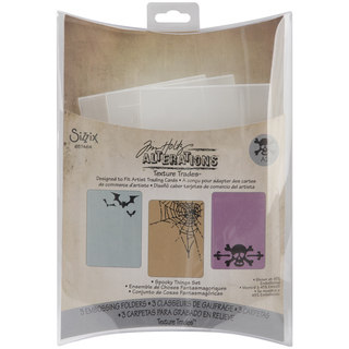 Sizzix Tim Holtz 'Spooky Things' Embossing Folders (Pack of 3)