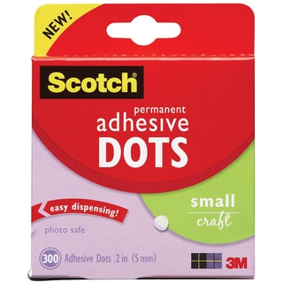 Scotch 3M Small Adhesive Dots (Pack of 300)