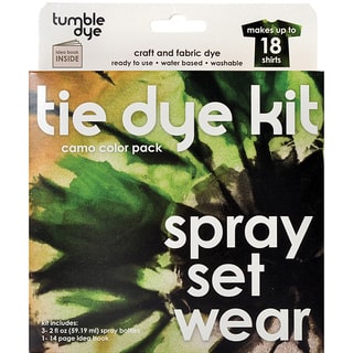 Tumble Dye Camo Color Pack Craft/ Fabric Dye Kit