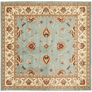 Safavieh Lyndhurst Traditional Oriental Blue/ Ivory Rug (6'7 Square)