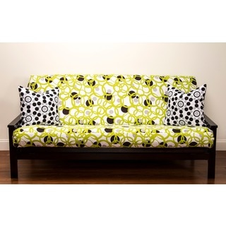 Full Circle Green 7-inch Full-size Futon Cover
