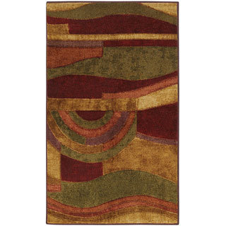 Mohawk Home New Wave Picasso Wine (1'8 x 2'10)