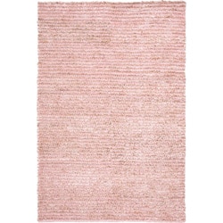 Safavieh Handmade Aspen Shag Pink Wool Area Rug (4' x 6')