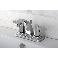 Nuvo Fusion Chrome 4-inch Center Bathroom Faucet