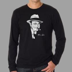 Los Angeles Pop Art Men's 'Original Gangster' Capone L/S T-Shirt