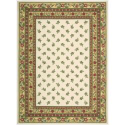 Nourison Hand-hooked Ivory Country Heritage Rug (8' x 11')