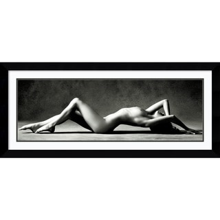 Scott Mc Climont 'Nude Reclining' Framed Art Print