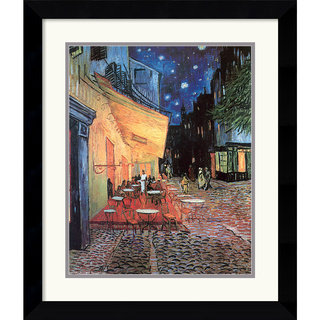 Vincent van Gogh 'Cafe Terrace At Night, 1888' Framed Art Print