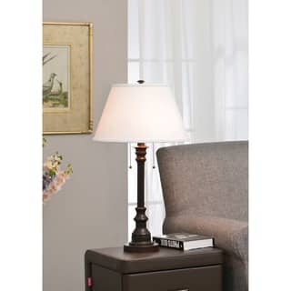 Design Craft Davies 31-inch Bronze Table Lamp