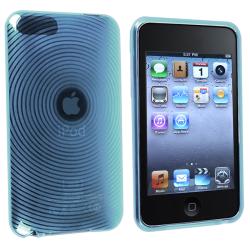 INSTEN Clear Blue Circle TPU iPod Case Cover for Apple iPod Touch Generation 2/ 3